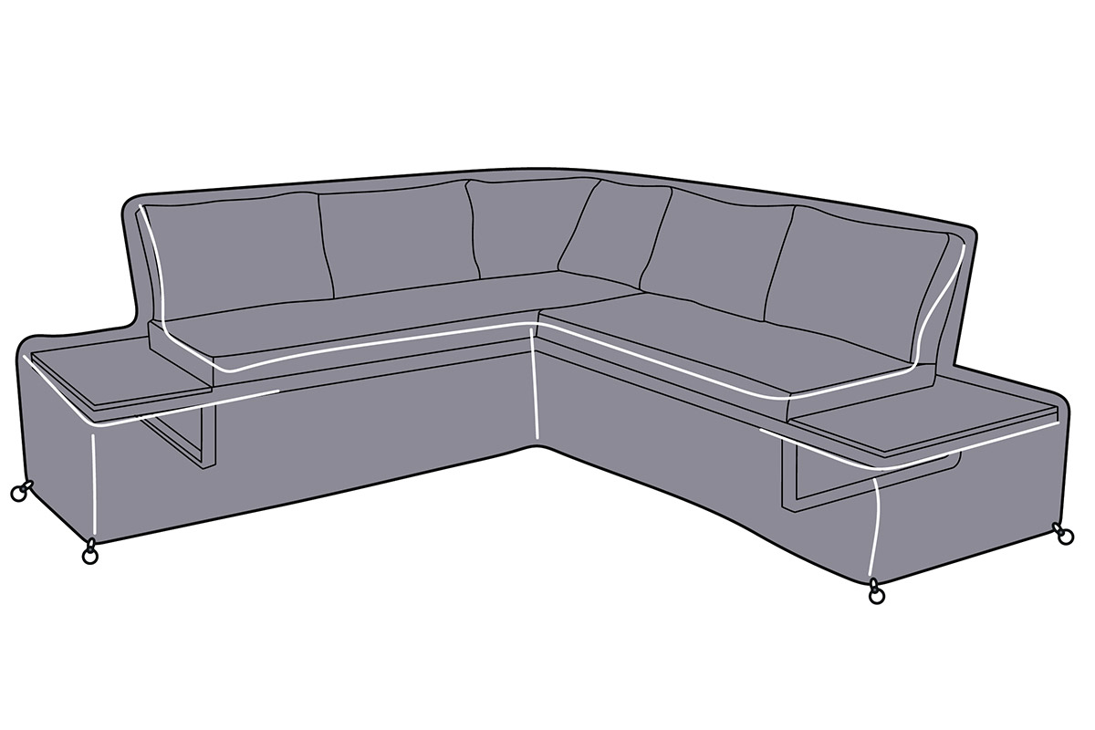 Singapore Square Corner Platform Set Cover